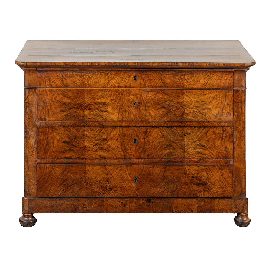 Louis Philippe Walnut Chest